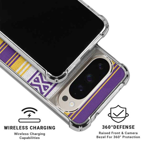 NFL Minnesota Vikings Trailblazer Pixel 9/9 Pro Clear Case